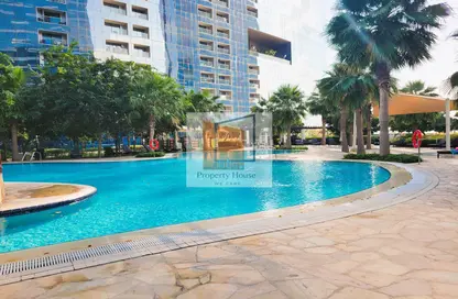 Pool image for: Apartment - 1 Bedroom - 2 Bathrooms for rent in The Gate Tower 1 - Shams Abu Dhabi - Al Reem Island - Abu Dhabi, Image 1