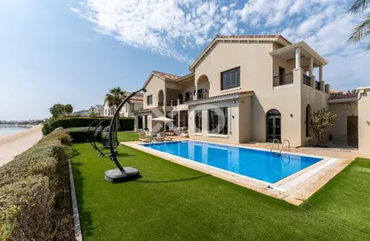 Villa - 6 Bedrooms - 7+ Bathrooms for rent in Signature Villas Frond D - Signature Villas - Palm Jumeirah - Dubai
