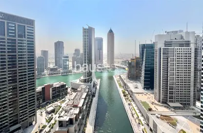 Apartment - 2 Bedrooms - 2 Bathrooms for rent in Peninsula One - Peninsula - Business Bay - Dubai