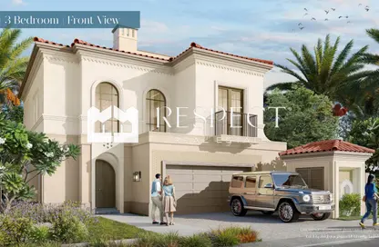 Villa - 3 Bedrooms - 4 Bathrooms for sale in Bloom Living - Zayed City (Khalifa City C) - Khalifa City - Abu Dhabi