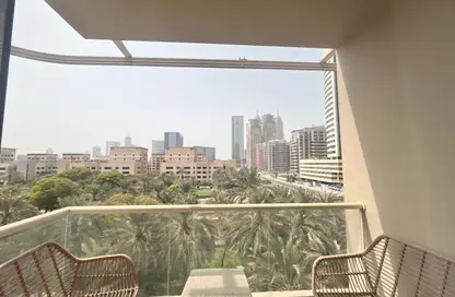 شقة - غرفة نوم - 1 حمام للايجار في السمر 2 - السمر - جرينز - دبي