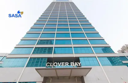 Office Space - Studio - 1 Bathroom for sale in Clover Bay Tower - Business Bay - Dubai
