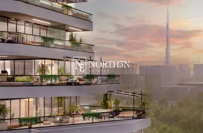 Apartment - 2 Bedrooms - 2 Bathrooms for sale in Trinity by Karma - Arjan - Dubai