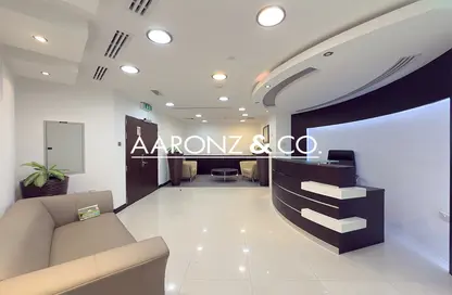 Office Space - Studio - 1 Bathroom for rent in Almas Tower - Lake Almas East - Jumeirah Lake Towers - Dubai