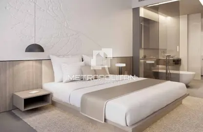 صورة لـ غرفة- غرفة النوم شقة - 1 حمام للبيع في برج سيل - دبي مارينا - دبي ، صورة رقم 1