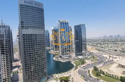 شقة - غرفة نوم - 1 حمام للايجار في بوابة دبي الجديدة 1 - (JLT) مجمع Q - أبراج بحيرة الجميرا - دبي