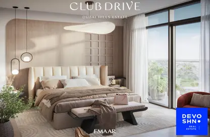 Room / Bedroom image for: Apartment - 2 Bedrooms - 3 Bathrooms for sale in Club Drive - Dubai Hills Estate - Dubai, Image 1