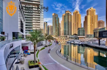 Apartment - 1 Bedroom - 2 Bathrooms for rent in Dubai Marina Moon - Dubai Marina - Dubai