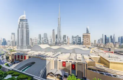شقة - 2 غرف نوم - 3 حمامات للايجار في العنوان رزيدنس فاونتن فيوز 1 - العنوان رزيدنس فاونتن فيوز - دبي وسط المدينة - دبي