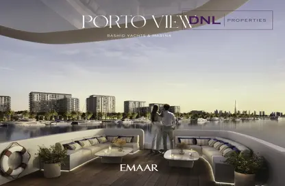 شقة - 2 غرف نوم - 2 حمامات للبيع في بورتو فيو - ميناء راشد - دبي