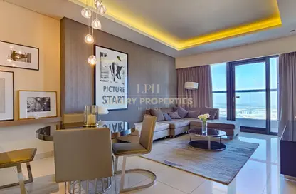 شقة - غرفة نوم - 2 حمامات للايجار في تاور D - داماك تاورز من باراماونت - الخليج التجاري - دبي