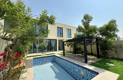 Villa - 4 Bedrooms - 7 Bathrooms for rent in Golf Community - Al Zorah - Ajman