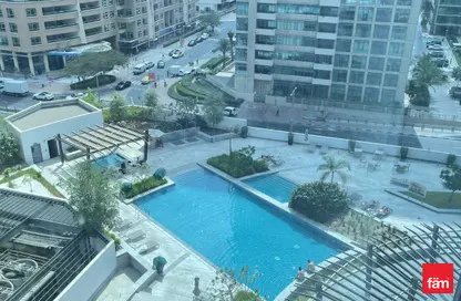 شقة - غرفة نوم - 1 حمام للايجار في B برج سيلفرين - سيلفيرين - دبي مارينا - دبي