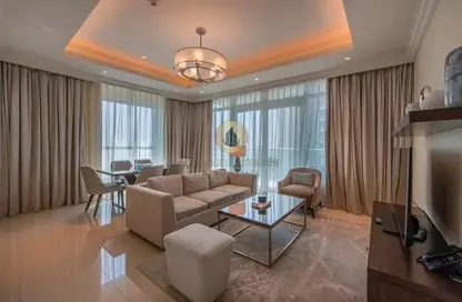شقة - 2 غرف نوم - 2 حمامات للايجار في العنوان رزيدنس فاونتن فيوز - دبي وسط المدينة - دبي