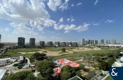 Apartment - 3 Bedrooms - 4 Bathrooms for rent in Golf Panorama B - Golf Panorama - Golf Town - DAMAC Hills - Dubai