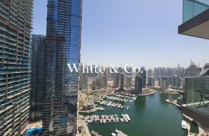 Apartment - 3 Bedrooms - 4 Bathrooms for rent in Damac Heights - Dubai Marina - Dubai