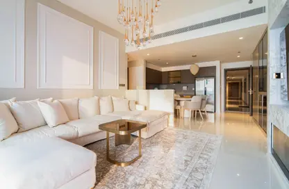 Apartment - 2 Bedrooms - 3 Bathrooms for rent in Grand Bleu Tower 2 - EMAAR Beachfront - Dubai Harbour - Dubai