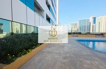 Apartment - 3 Bedrooms - 5 Bathrooms for rent in Al Hafeet Tower - Al Khan - Sharjah