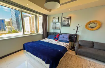 Apartment - Studio - 1 Bathroom for rent in Sama Tower - Electra Street - Abu Dhabi
