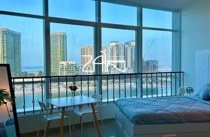 Apartment - Studio - 1 Bathroom for rent in C6 Tower - City Of Lights - Al Reem Island - Abu Dhabi