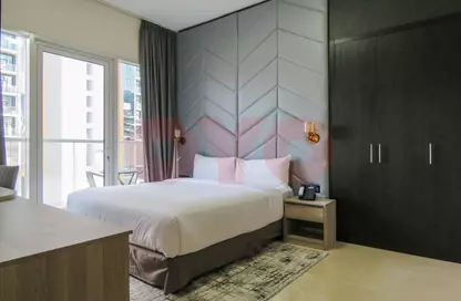 شقة - غرفة نوم - 1 حمام للايجار في برج سفير - دبي مارينا - دبي