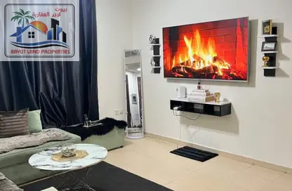شقة - غرفة نوم - 2 حمامات للايجار في برج النعيمية 1 - أبراج النعيمية - النعيمية - عجمان