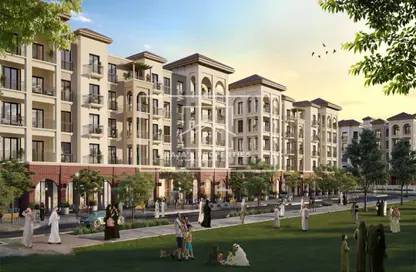 Apartment - Studio - 1 Bathroom for sale in Bloom Living - Zayed City (Khalifa City C) - Khalifa City - Abu Dhabi