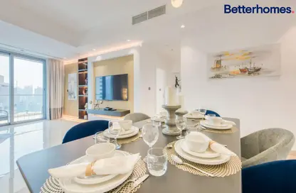 Apartment - 3 Bedrooms - 4 Bathrooms for rent in Trident Grand Residence - Dubai Marina - Dubai