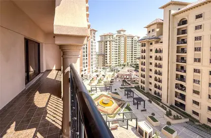 شقة - غرفة نوم - 2 حمامات للايجار في برج الأندلس بي - الأندلس - منطقة الجولف بالجميرا - دبي