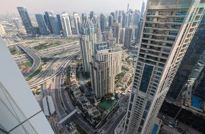 شقة - غرفة نوم - 2 حمامات للايجار في برج ماج 218 - دبي مارينا - دبي