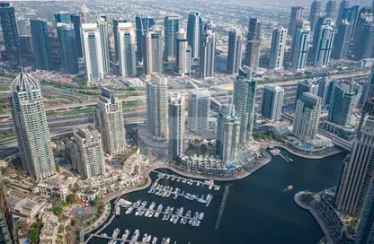 Apartment - 2 Bedrooms - 3 Bathrooms for rent in Damac Heights - Dubai Marina - Dubai
