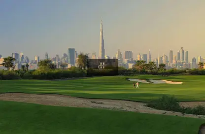 Garden image for: Apartment - 2 Bedrooms - 3 Bathrooms for sale in Golf Grand - Dubai Hills Estate - Dubai, Image 1