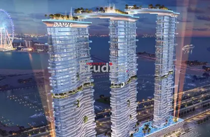 شقة - غرفة نوم - 2 حمامات للبيع في بناية سي - داماك باي - دبي هاربور - دبي