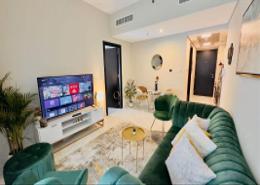 صورةغرفة المعيشة لـ: شقة - 1 غرفة نوم - 1 حمام للكراء في ماج 555 - ماغ 5 - دبي الجنوب (مركز دبي العالمي) - دبي, صورة 1