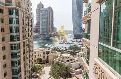Apartment - 4 Bedrooms - 5 Bathrooms for rent in Al Mesk Tower - Emaar 6 Towers - Dubai Marina - Dubai