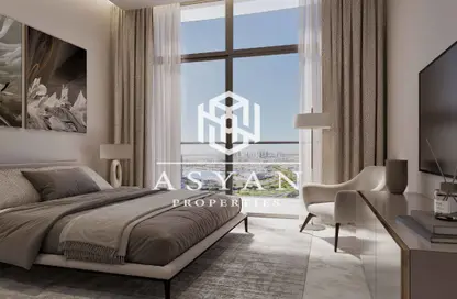 Room / Bedroom image for: Apartment - 2 Bedrooms - 2 Bathrooms for sale in 320 Riverside Crescent - Sobha Hartland II - Mohammed Bin Rashid City - Dubai, Image 1