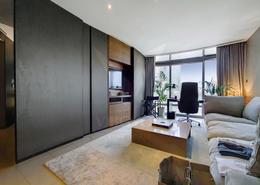 Living Room image for: Apartment - 1 bedroom - 2 bathrooms for sale in Armani Residence - Burj Khalifa Area - Downtown Dubai - Dubai, Image 1