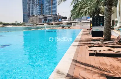 Apartment - 1 Bedroom - 2 Bathrooms for rent in Azure Residences - Palm Jumeirah - Dubai