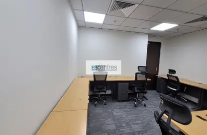 Office image for: Office Space - Studio - 4 Bathrooms for rent in Clover Bay Tower - Business Bay - Dubai, Image 1