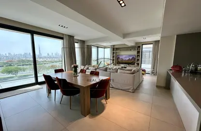 Apartment - 3 Bedrooms - 4 Bathrooms for rent in Injazzat Residence - Meydan Avenue - Meydan - Dubai