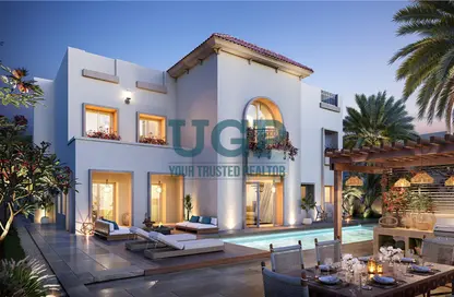 Outdoor House image for: Villa - 6 Bedrooms for sale in Fay Alreeman - Al Shamkha - Abu Dhabi, Image 1