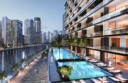 Pool image for: Apartment - 2 Bedrooms - 2 Bathrooms for sale in Trillionaire Residences - Business Bay - Dubai, Image 1
