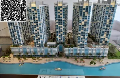 Apartment - 1 Bedroom - 2 Bathrooms for sale in Ajman Creek Towers - Al Rashidiya 1 - Al Rashidiya - Ajman