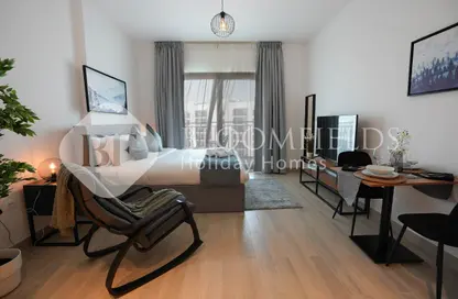 Apartment - Studio - 1 Bathroom for rent in Waters Edge - Yas Island - Abu Dhabi