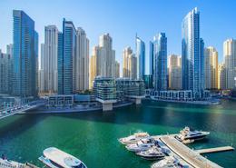 Apartment - 1 bedroom - 1 bathroom for sale in Silverene Tower B - Silverene - Dubai Marina - Dubai