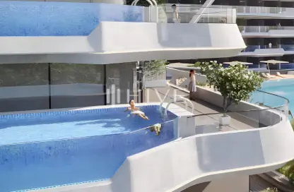 صورة لـ حوض سباحة شقة - 3 غرف نوم - 5 حمامات للبيع في سامانا ميكونوس - ستوديو سيتي - دبي ، صورة رقم 1