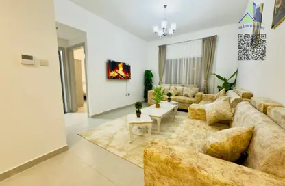 Apartment - 1 Bedroom - 2 Bathrooms for rent in Ajman Corniche Residences - Ajman Corniche Road - Ajman