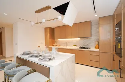 Kitchen image for: Apartment - 2 Bedrooms - 3 Bathrooms for sale in Azizi Venice - Dubai South (Dubai World Central) - Dubai, Image 1