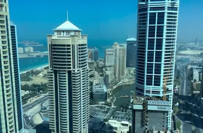 شقة - غرفة نوم - 2 حمامات للبيع في برج ماج 218 - دبي مارينا - دبي