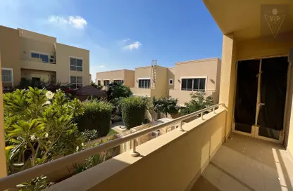 Balcony image for: Townhouse - 4 Bedrooms - 6 Bathrooms for rent in Al Tharwaniyah Community - Al Raha Gardens - Abu Dhabi, Image 1